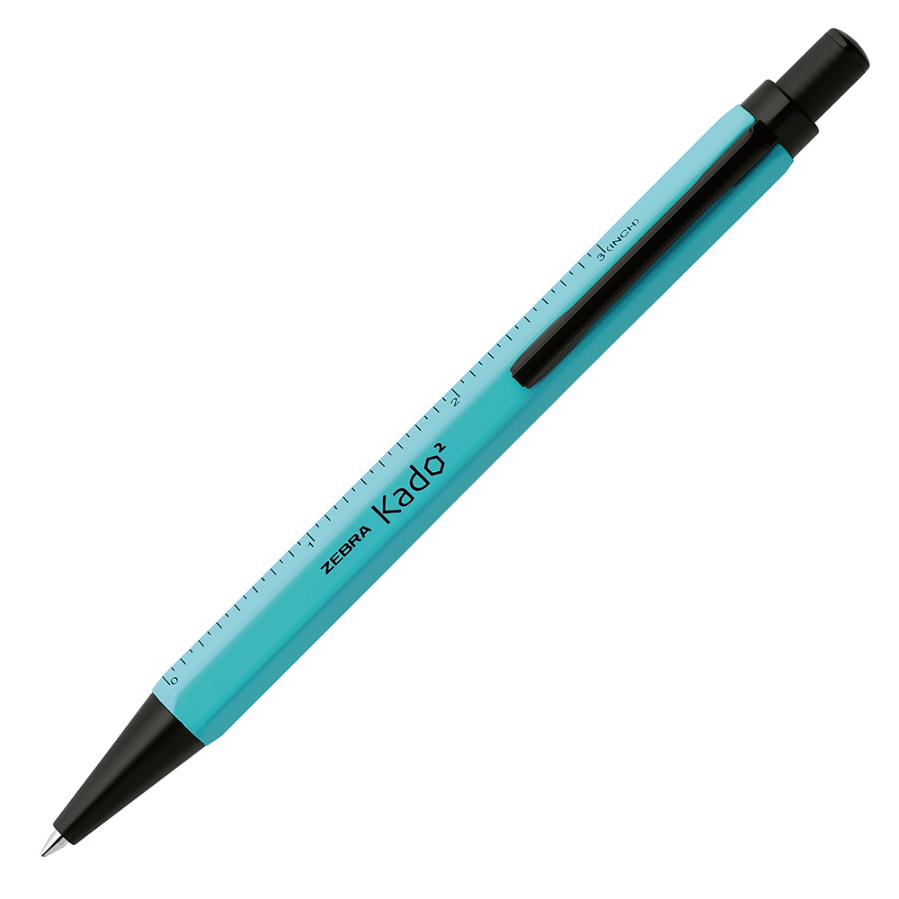 ボールペン Kado2(カドカド) ライトブルー(インク色：黒) BA104-LB