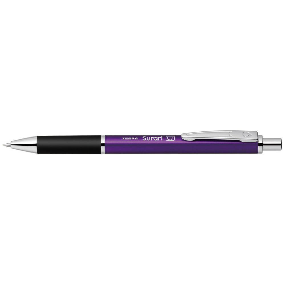 ボールペン Surari(スラリ) 300 紫(インク色：黒) BA38-PU ［0.7mm