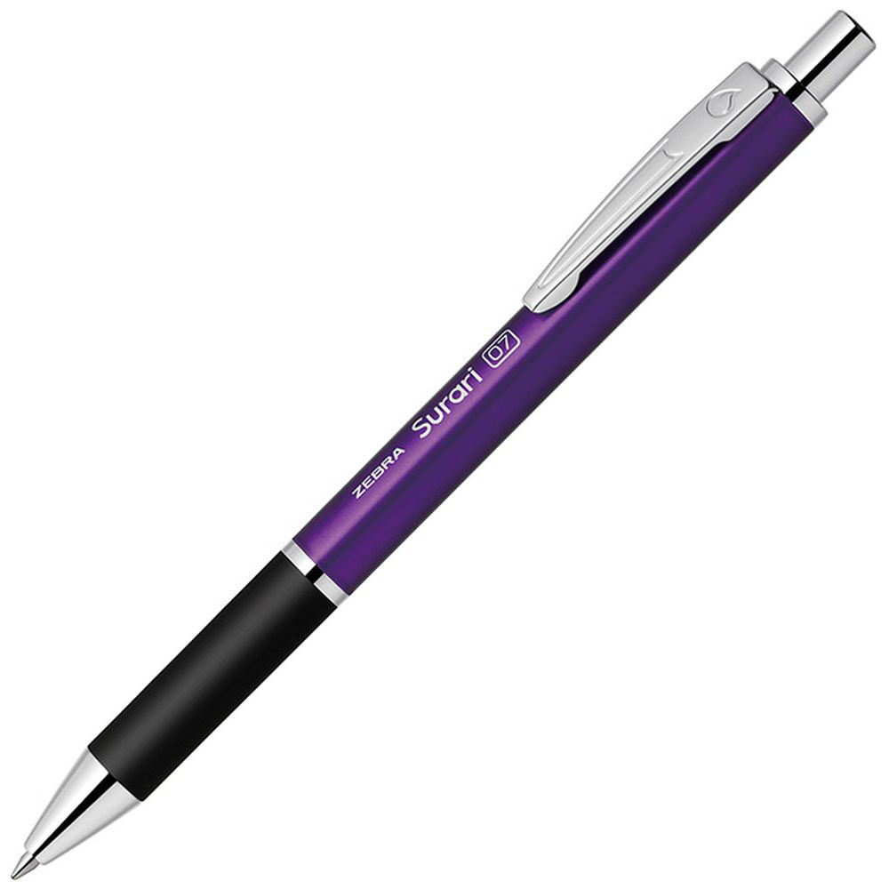 ボールペン Surari(スラリ) 300 紫(インク色：黒) BA38-PU ［0.7mm