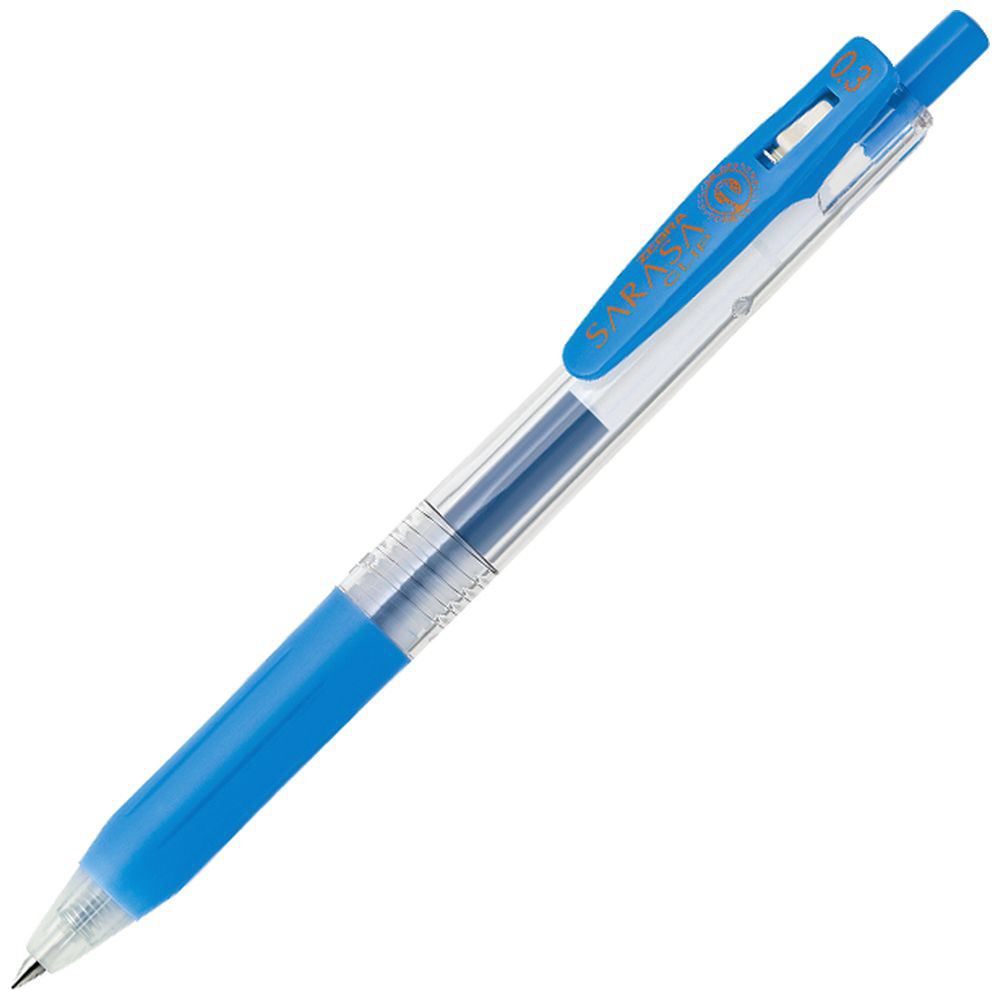 ［ゲルインクボールペン］ サラサクリップ0.3 （ボール径：0.3mm、インク色：ペールブルー） JJH15-PB