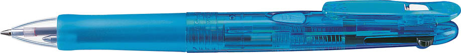 3C 多色ボールペン クリップ-オンG ライトブルー B3A3-LB ［0.7mm