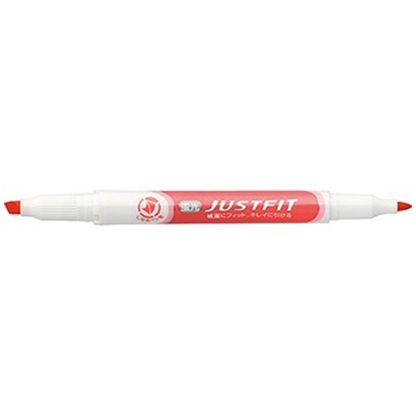 蛍光ペン] ジャストフィット 赤 WKT17-R｜の通販はソフマップ