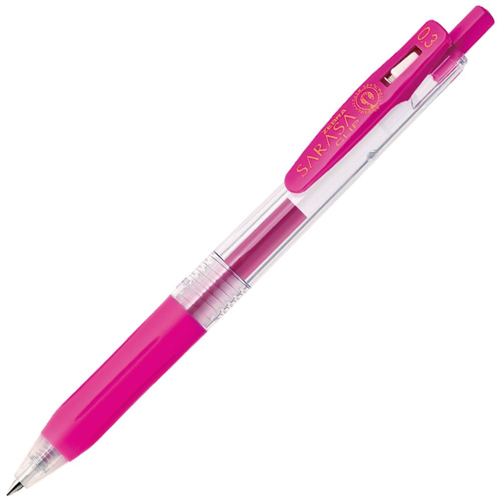 ゲルインクボールペン］ サラサクリップ0.3 （ボール径：0.3mm、インク