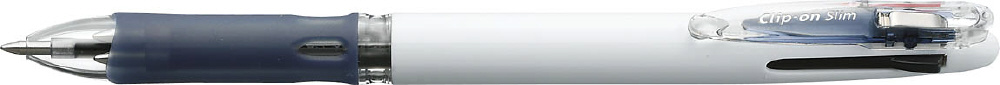 クリップ-オン　B3A5-W　スリム3C　［0.7mm］｜の通販はソフマップ[sofmap]　多色ボールペン　白