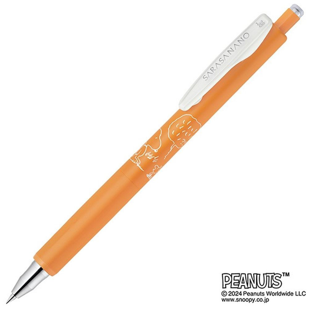 数量限定】スヌーピーデザイン ジェルボールペン SARASA NANO(サラサ