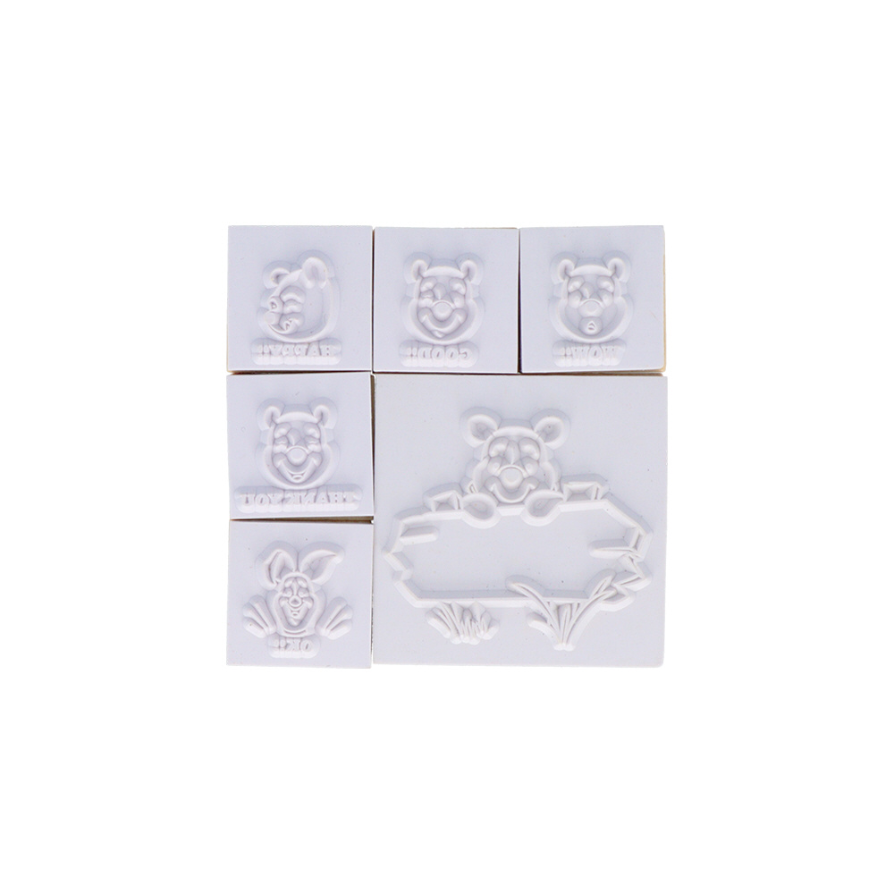 木製スタンプセット くまのプーさん メッセージ S3223035｜の通販は