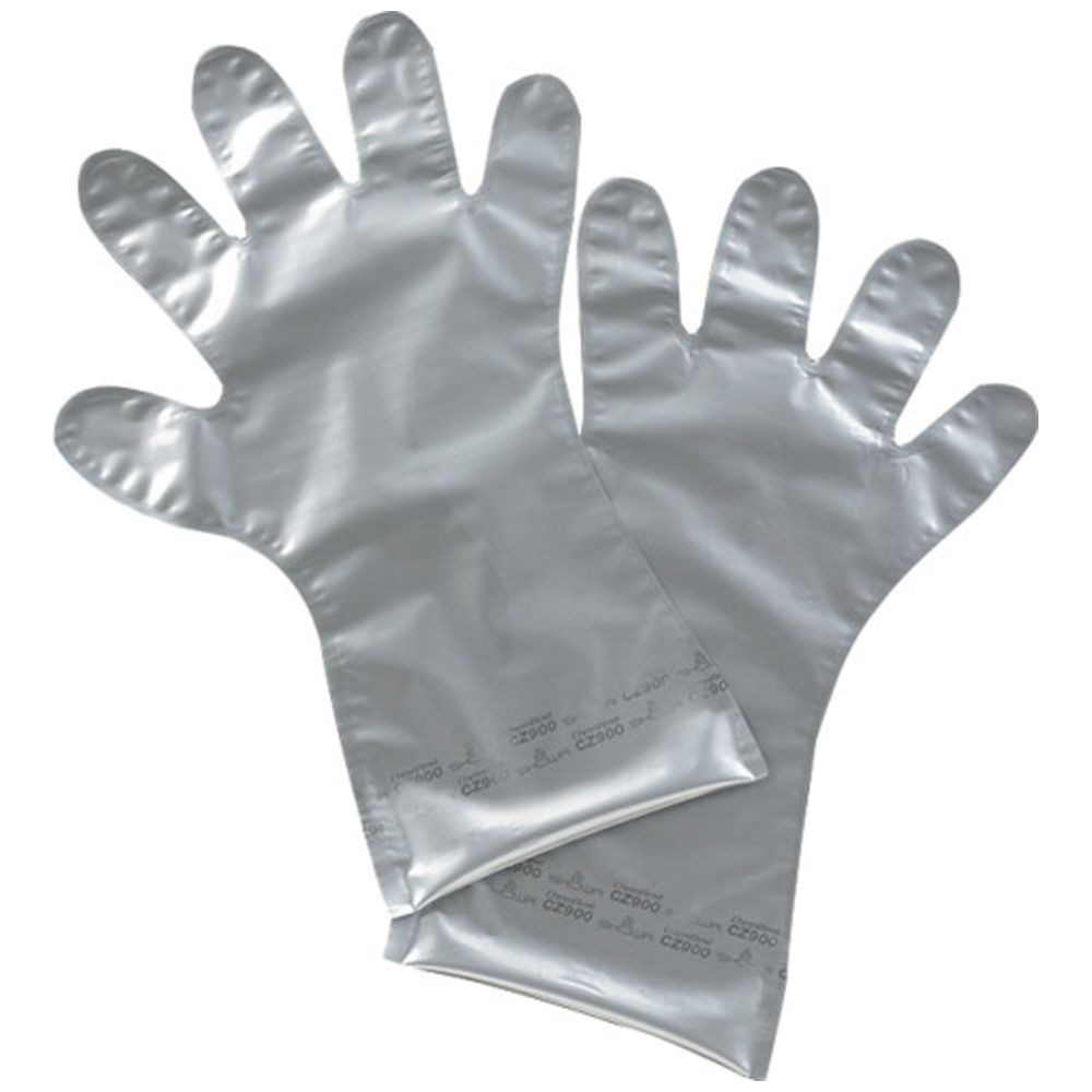 ショーワ 耐薬品手袋 ＥＶＯＨ製 耐透過性インナー手袋 ４枚入 フリーサイズ シルバー CZ900｜の通販はソフマップ[sofmap]
