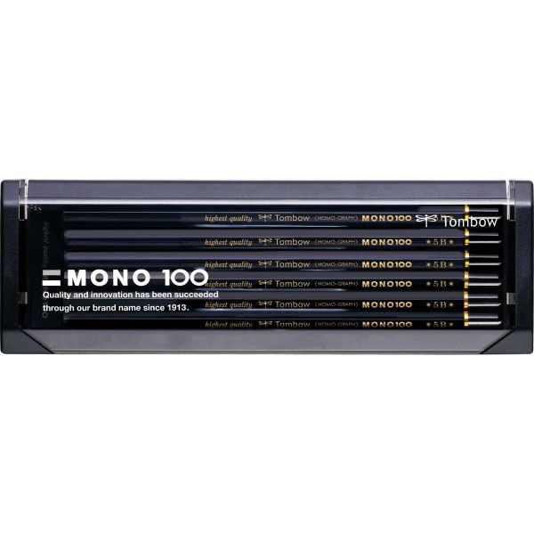 MONO 100 鉛筆 MONO-1005B ［5B /12本（1ダース）］｜の通販は