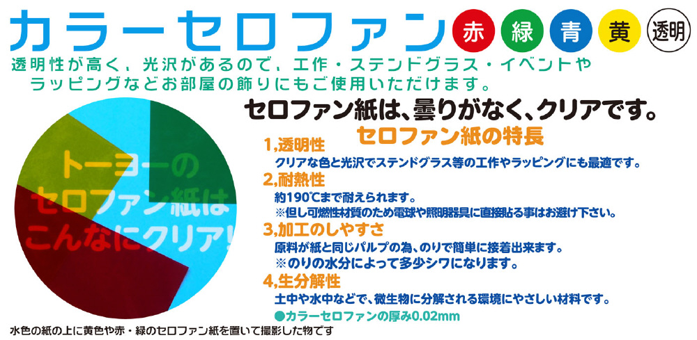単色カラーセロファン紙きいろ 110804｜の通販はソフマップ[sofmap]