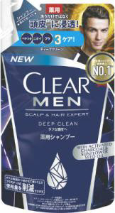 【在庫限り】 CLEAR（クリア） フォーメン ディープクリーン 薬用シャンプー つめかえ用（280g）〔シャンプー〕