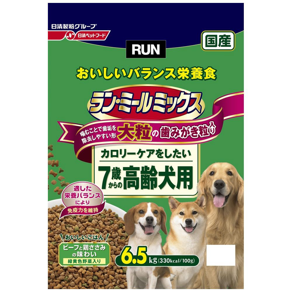 ラン・ミールミックス 大粒7歳からの高齢犬用 6.5kg