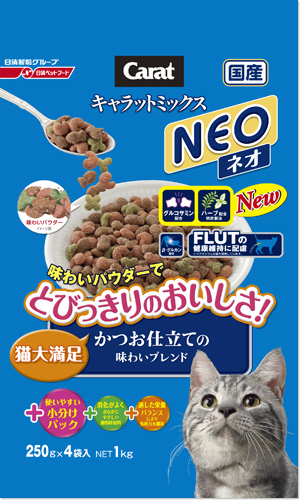 キャラットミックス ネオ かつお仕立ての味わいブレンド 1kg