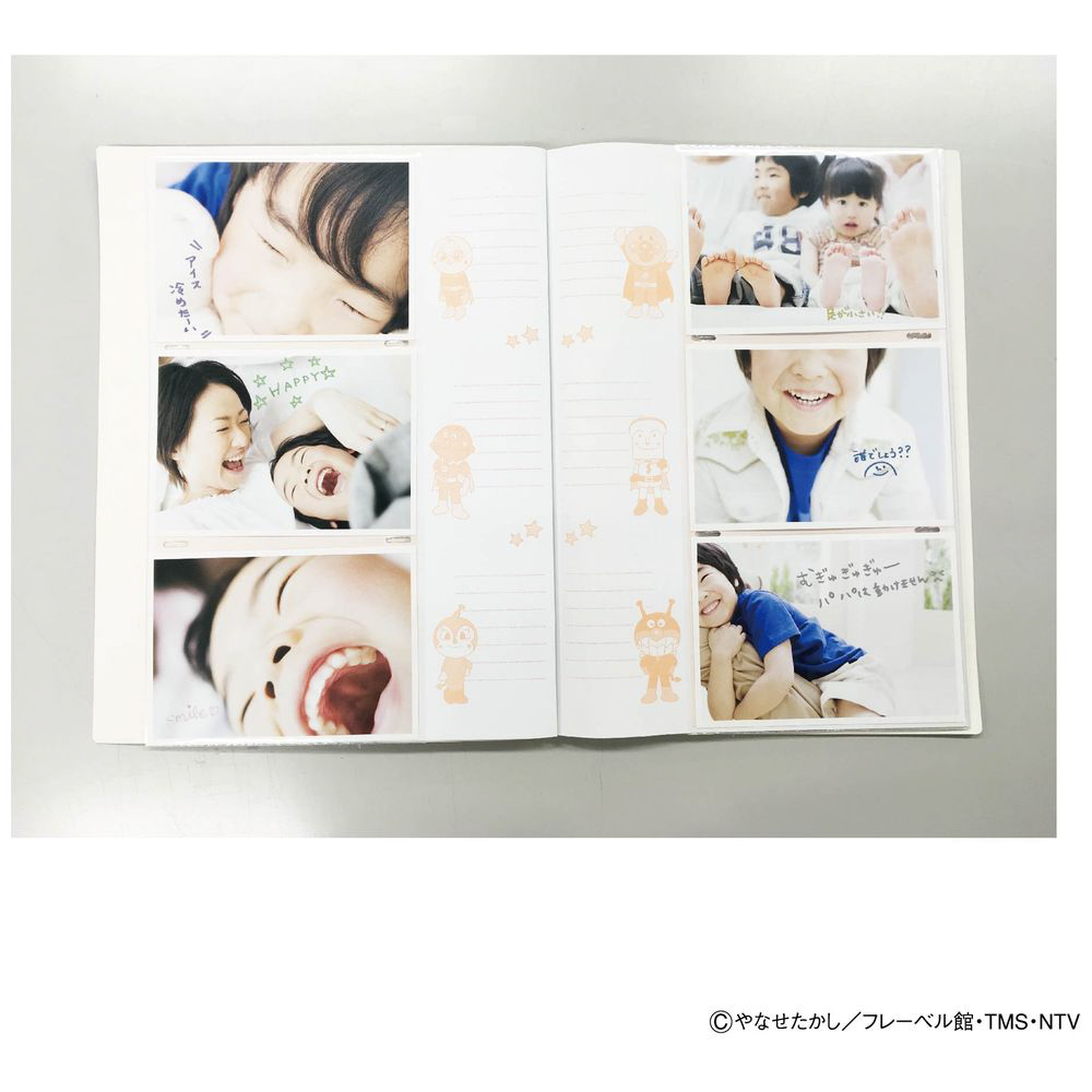 アンパンマン 5冊ボックスポケットアルバム L判270枚収納（おえかき