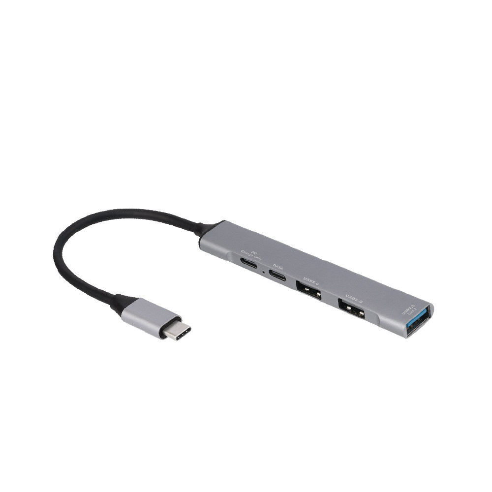 UH-C3384GY USB-C → USB-C＋USB-A 変換ハブ (Chrome/Android/iPadOS/Mac/Windows11対応)  グレー ［バスパワー /5ポート /USB 3.2 Gen1対応 /USB Power Delivery対応］｜の通販はソフマップ[sofmap]
