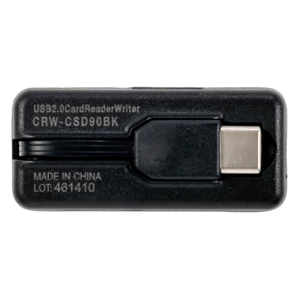 変換アダプタ機能付 USB2.0 Type-C接続SDカードカードリーダー ［USB2 ...