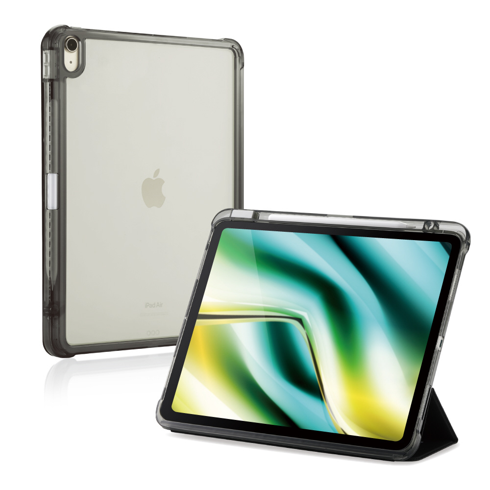 13インチiPad Air（M2）用 衝撃吸収ケース M3/M4対応 ブラック TBC