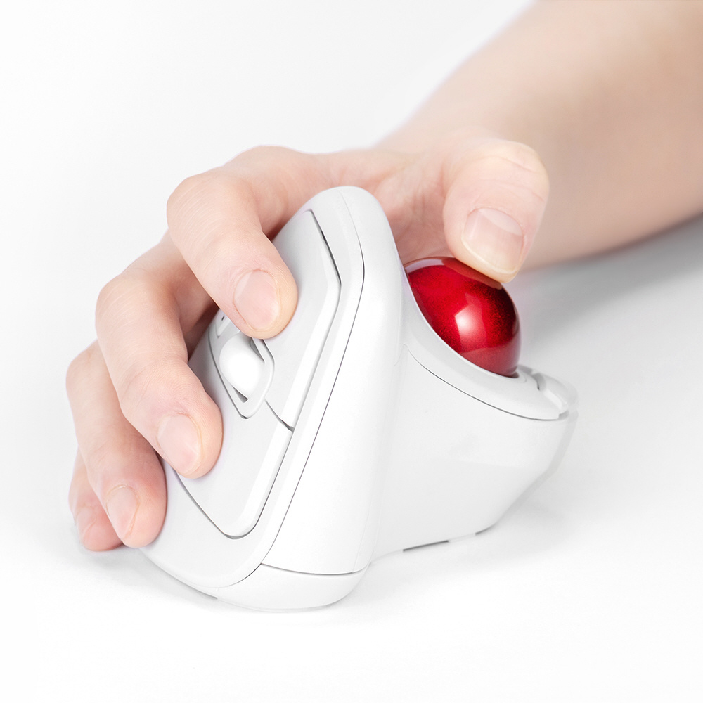 マウス トラックボール(Chrome/Mac/Windows11対応) ホワイト MUS