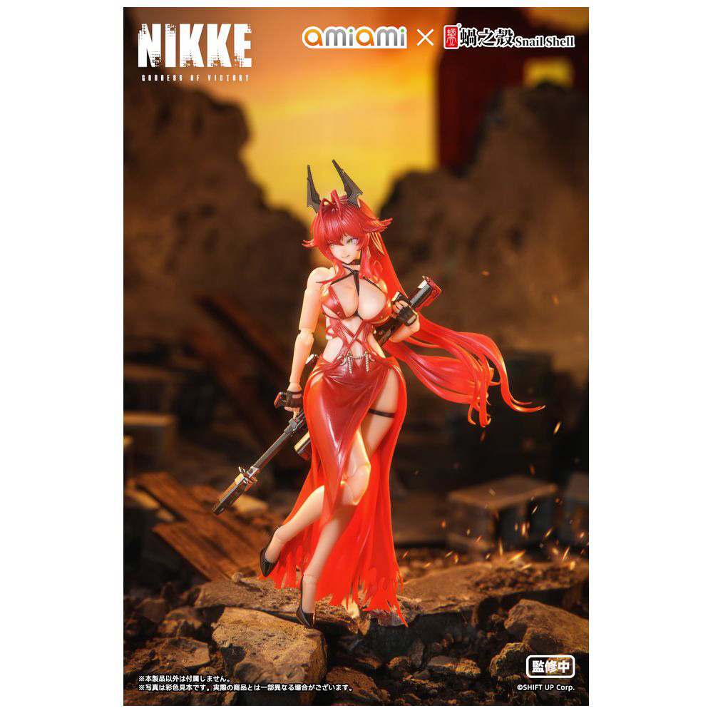1/12 アクションフィギュア 勝利の女神：NIKKE レッドフード