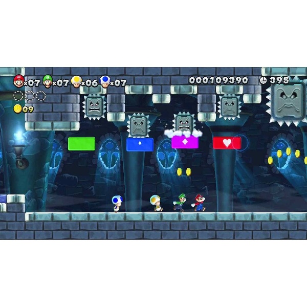 中古品〕 New スーパーマリオブラザーズ U 【Wii Uゲームソフト】｜の