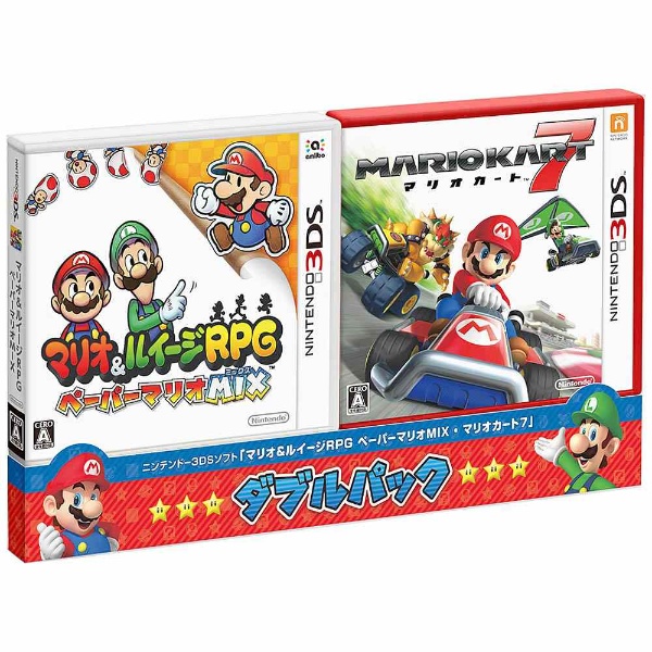 新品・未開封 2本セット ペーパーマリオRPG マリオカート8
