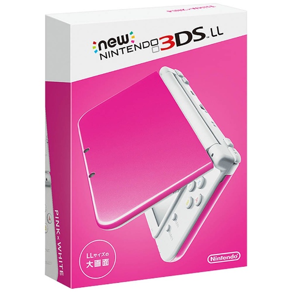 Newニンテンドー3DS LL ピンク×ホワイト [ゲーム機本体]|Nintendo(任天堂)