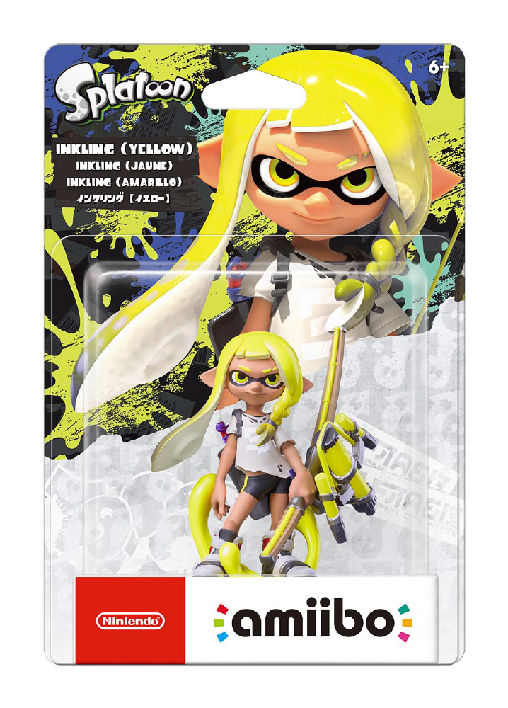 □新品・未開封□amiibo アミーボ スプラトゥーン2 ガール