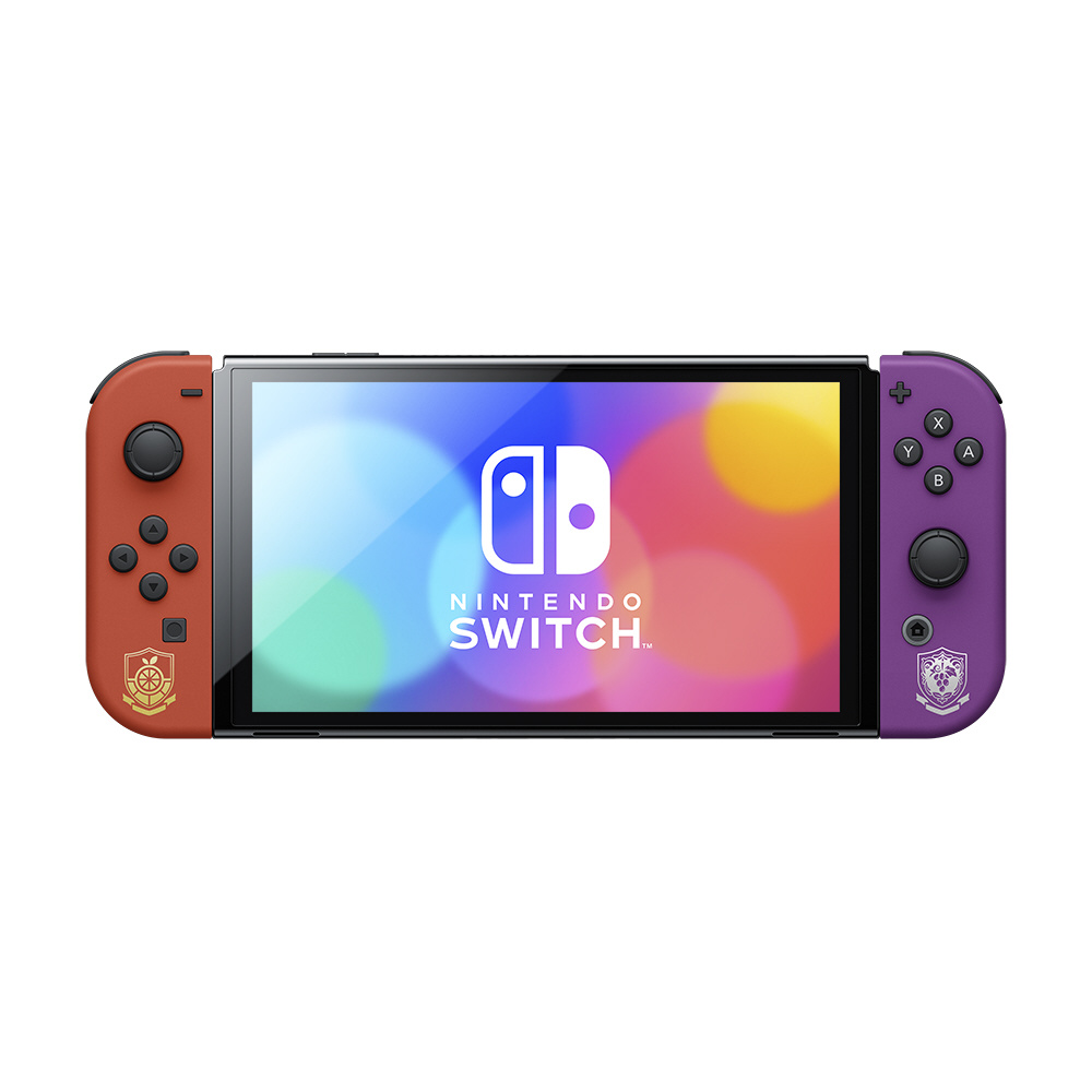 Nintendo Switch（有機ELモデル） スカーレット・バイオレットエディション 【sof001】_2