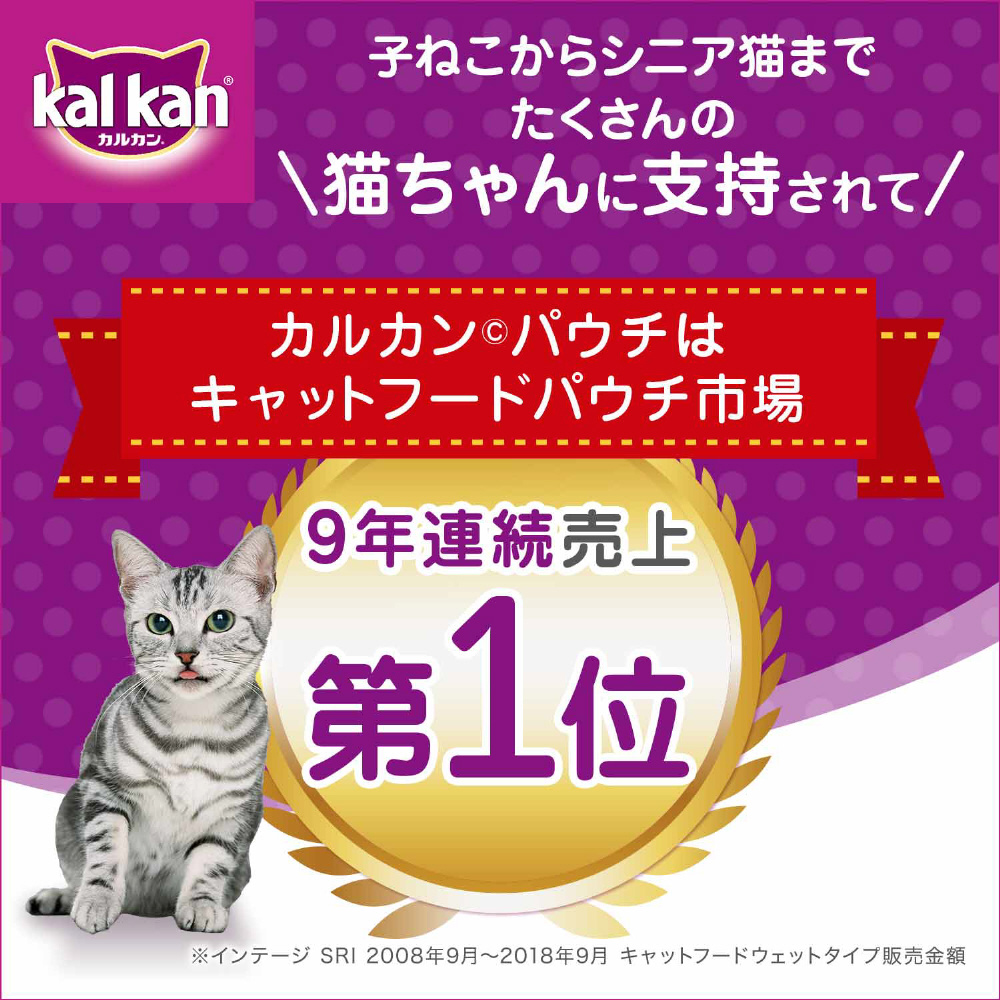 kalkan（カルカン）パウチ スープ仕立て かつお たい添え 70g｜の通販