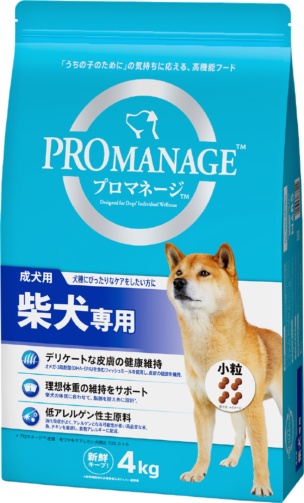 PROMANAGE（プロマネージ）成犬用 柴犬専用 4kg｜の通販はソフマップ