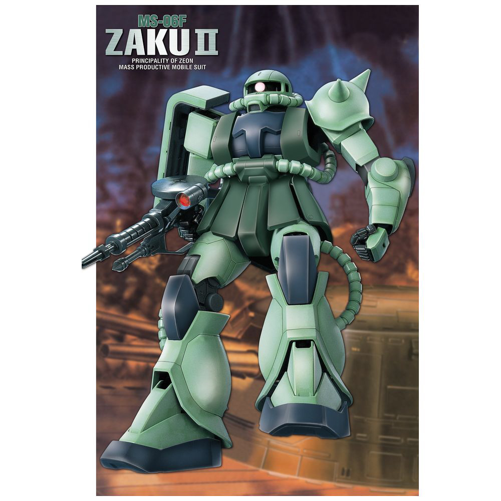 初売り】 ジャンボグレードザクⅡ特別仕様 BIG SCALE MS-06F ZAKUⅡ 