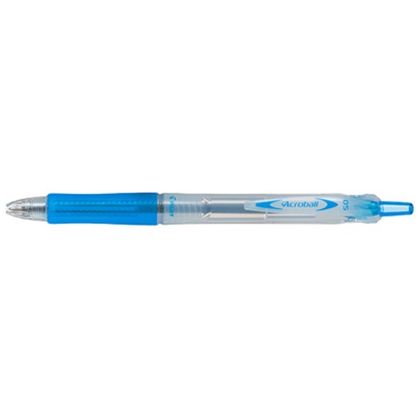 油性ボールペン] アクロボール150 （極細） ソフトブルー （ボール径：0.5mm、インク色：黒）  BAB-15EF-SLB｜の通販はソフマップ[sofmap]
