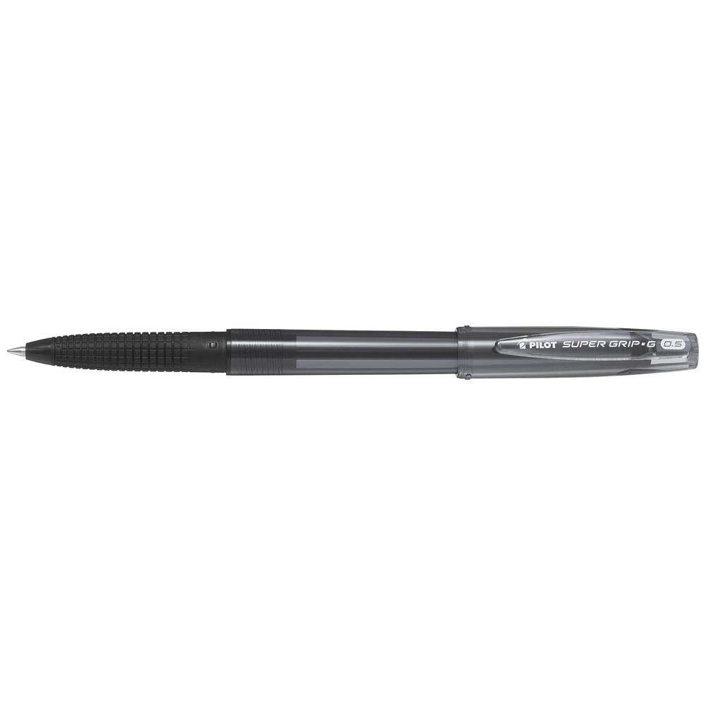 ボールペン 極細 スーパーグリップG キャップ式 ブラック(インク色：黒) BSGC-10EF-BB ［0.5mm］