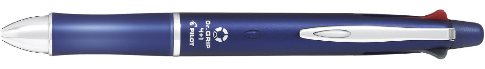 ボールペン ドクターグリップ4 パイロット [PBKHDF1SFN]  4＆1 0.7mmボールペン 0.5mmシャープ  [送料無料] Drグリップ PILOT 多機能ペン アクロインキ ラッピング資材 プレゼント 疲れない ドクターグリップ ４色  書きやすい 文房具 多機能 シャープペン