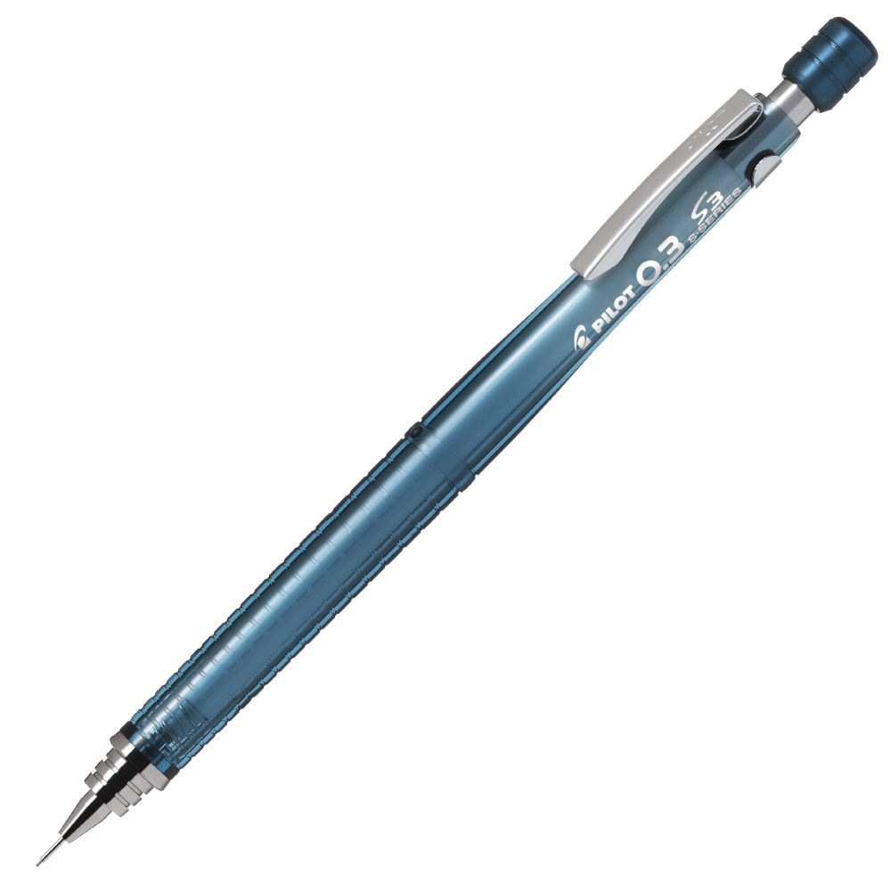 筆記具 s3 シャープペンシル(シャーペン) [0.3mm] S3(エススリー) 透明