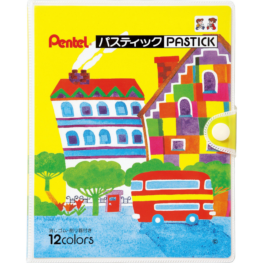 新品未開封　Pentel パスティック 12色セット 2個セット 色えんぴつ パスティック 12色セット GC1-12D｜の通販はソフマップ[sofmap]