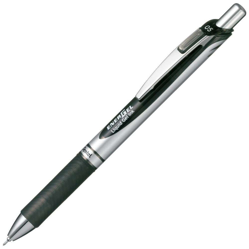 ゲルインキボールペン 0 5ｍｍ エナージェル シルバー軸 黒 Bln75z A の通販はソフマップ Sofmap