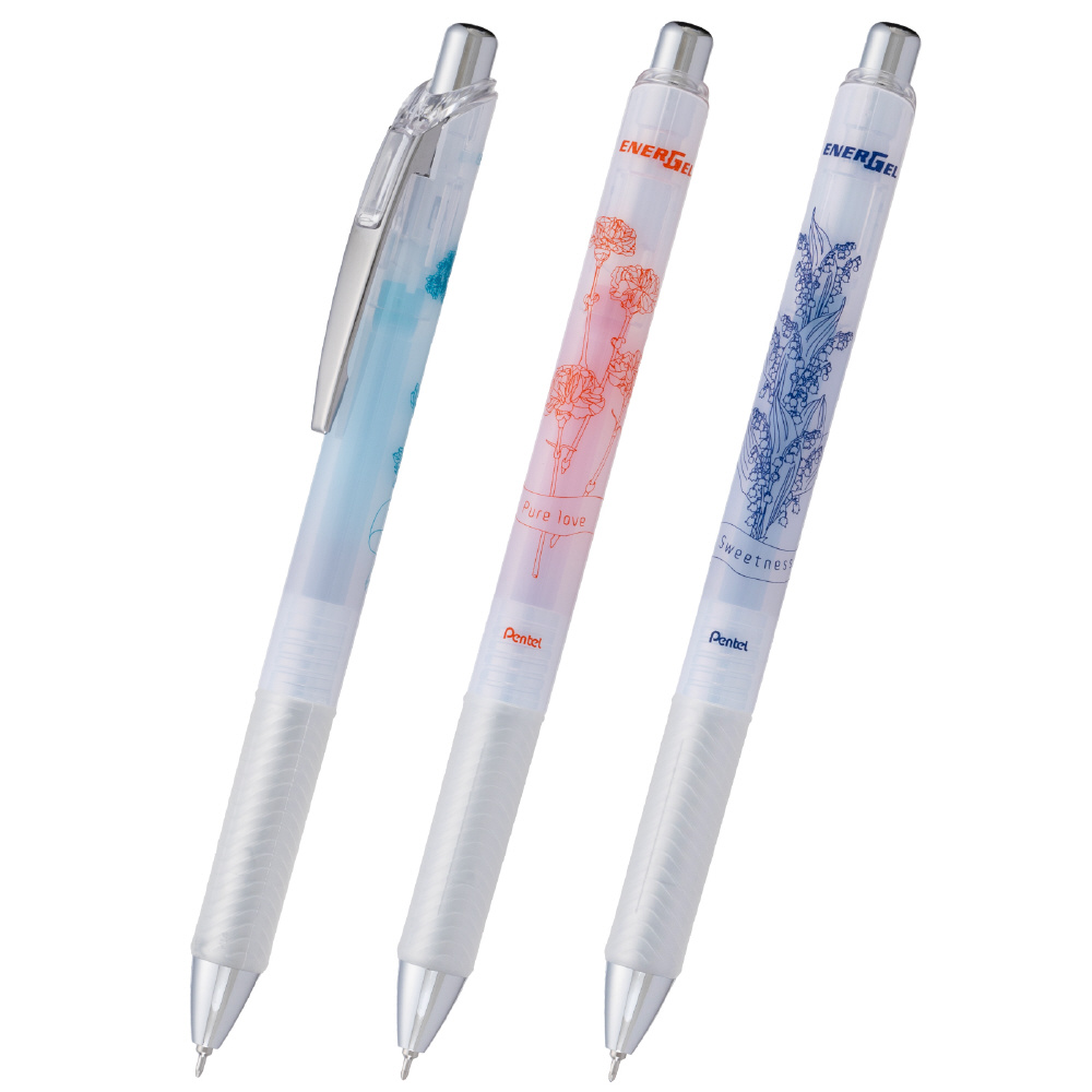 限定】ENERGEL(エナージェル) ボールペン [0.5mm] Flower