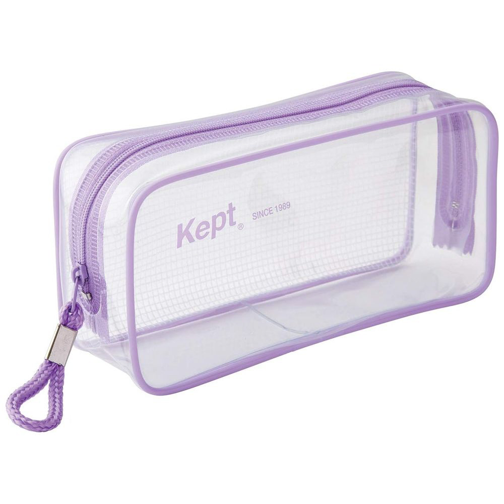 クリアペンポーチ Kept(ケプト) バイオレット KPF902V｜の通販は