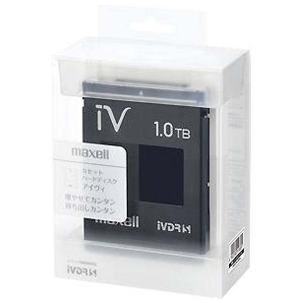 maxell カセットハードディスク「iV（アイヴィ）」 M-VDRS500G. www