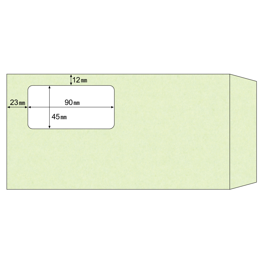 封筒〕窓つき [長3 /200枚] ウグイス MF03｜の通販はソフマップ[sofmap]