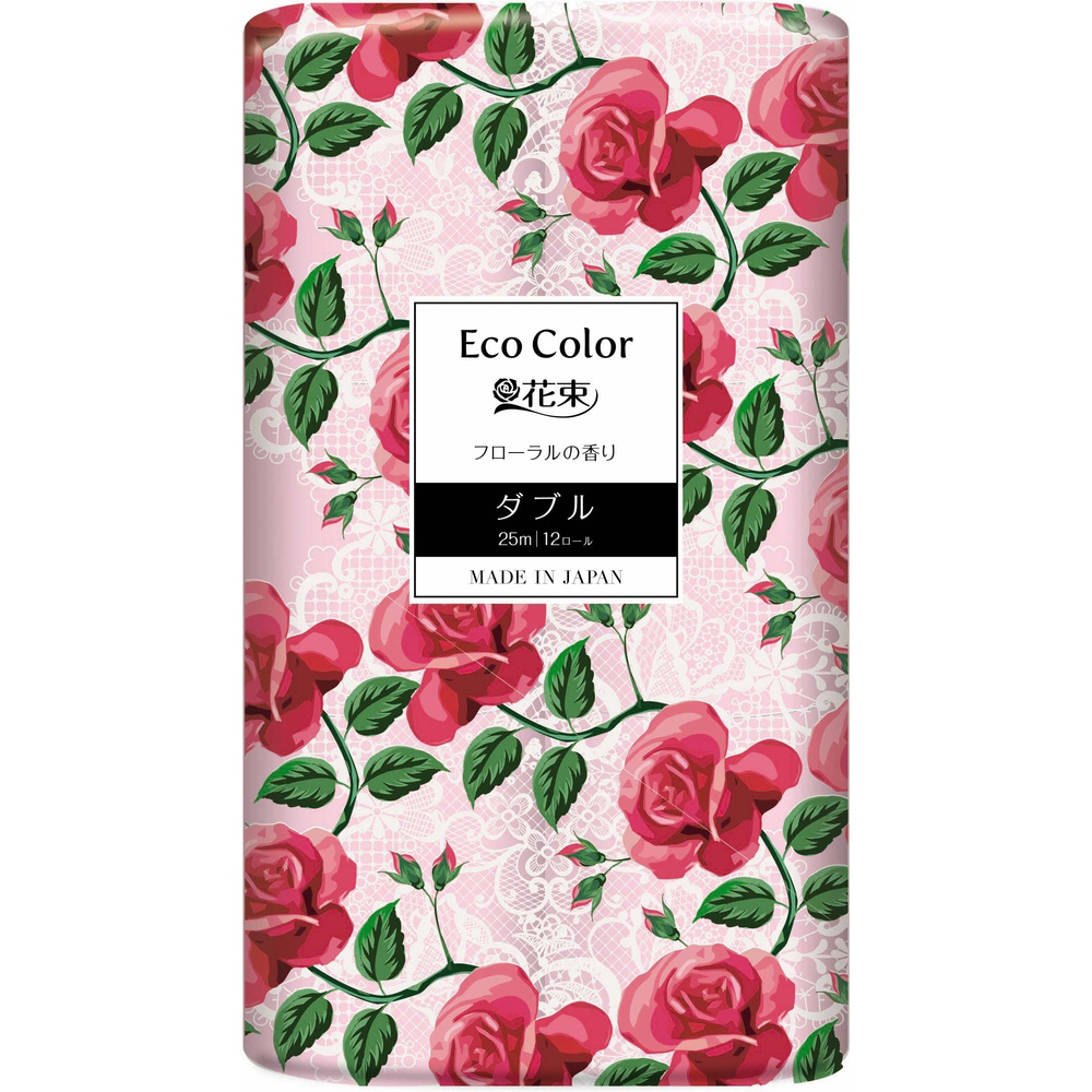 エコカラー花束 ピンク 12ロール ダブル 25m Eco Color 花束 ダブル 12ロール 25m 香り付き 香り付き の通販はソフマップ Sofmap