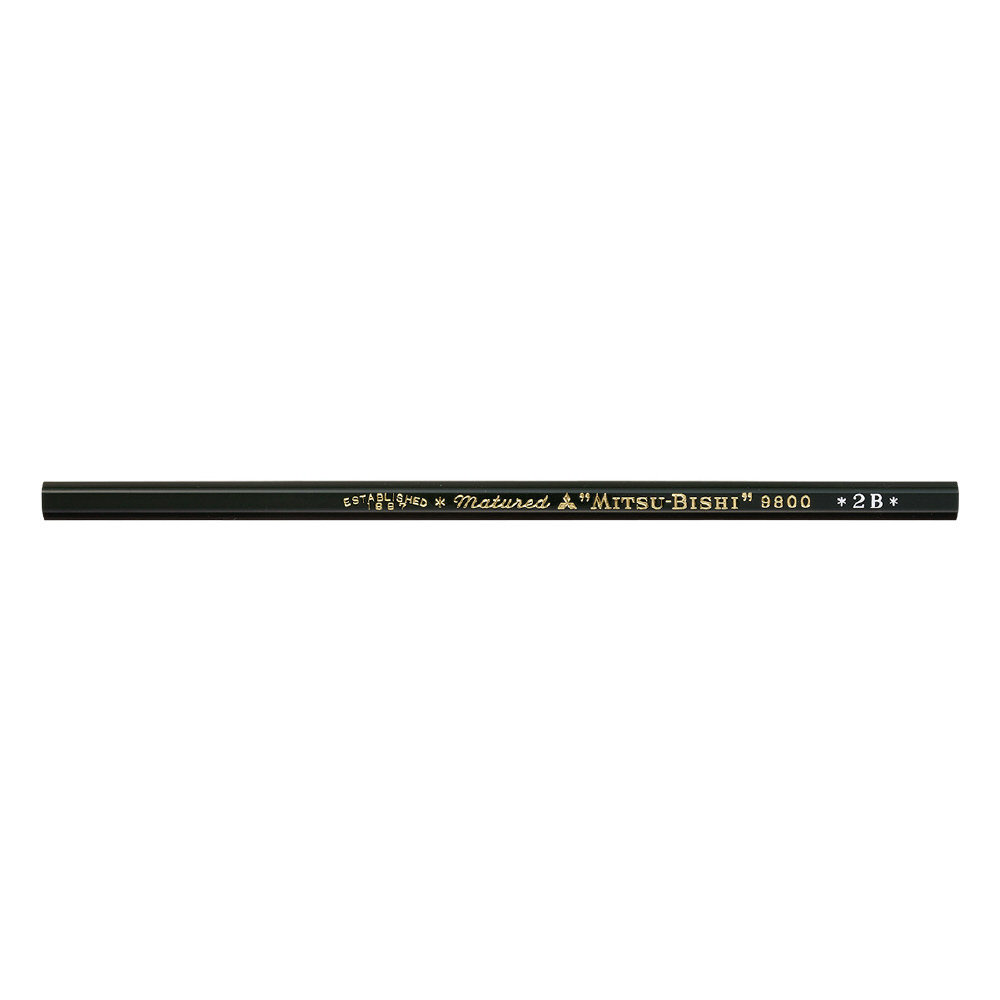 鉛筆］ 事務用鉛筆 9800 （入数：1ダース、硬度：2B） K98002B｜の通販
