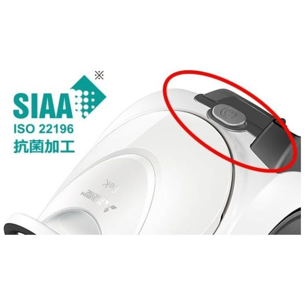 中古品〕 三菱紙パック式掃除機Be-K Be-K(ビケイ） シャイニーホワイト