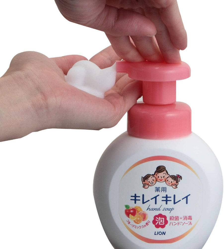 消費税無し ライオン キレイキレイ 薬用泡ハンドソープ ポンプ 250ml