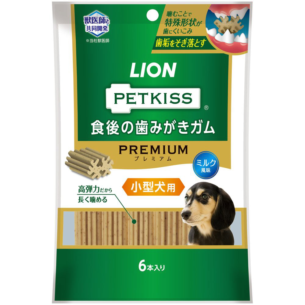 ｐｅｔｋｉｓｓ食後の歯みがきガムプレミアム小型犬用６本 ドッグフードの通販はソフマップ Sofmap