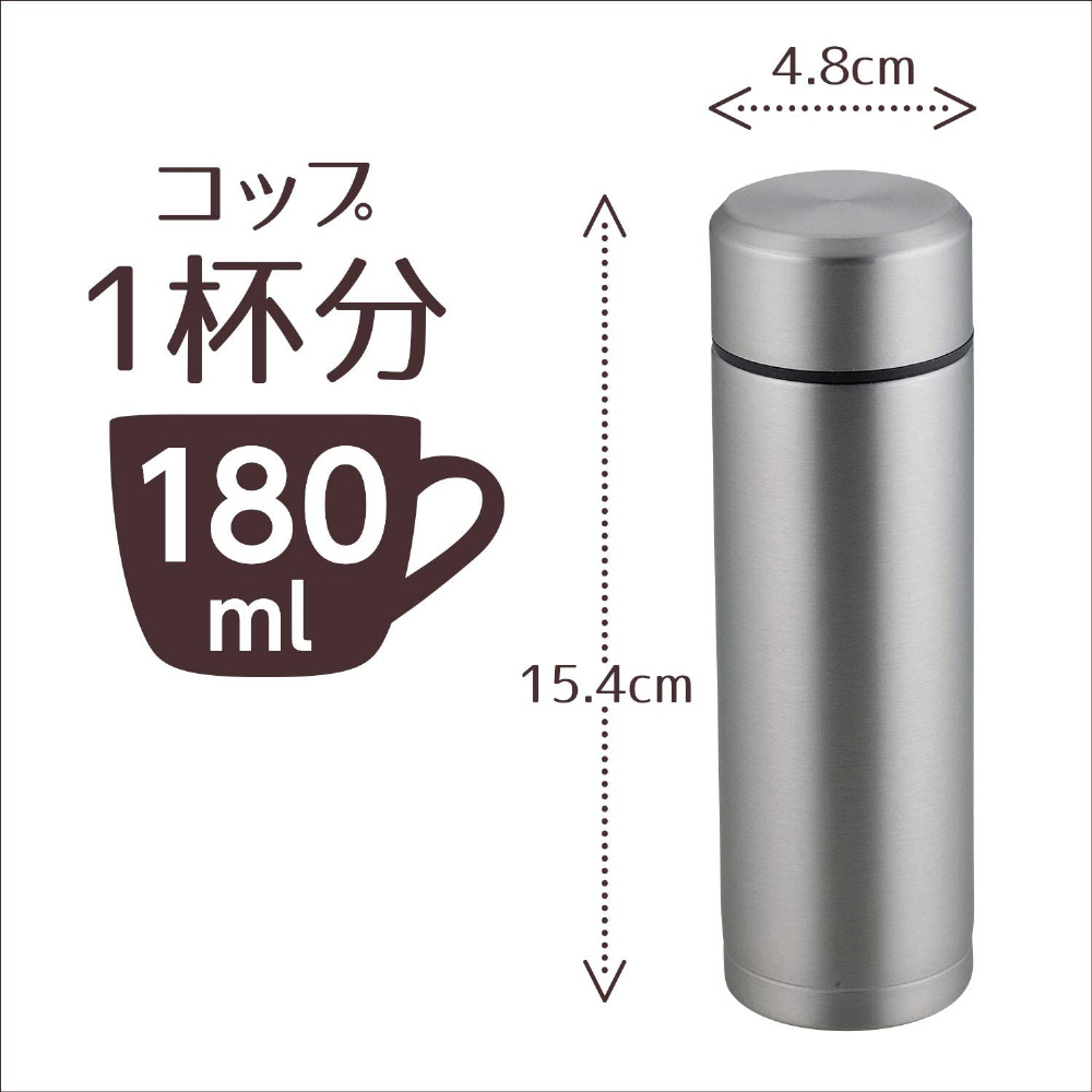 プチボトル180ml シルバー RH-1524｜の通販はソフマップ[sofmap]