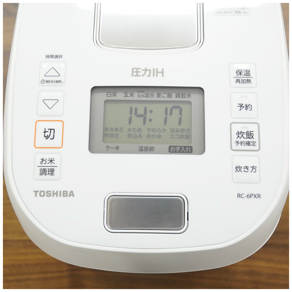 炊飯器 ホワイト RC-6PXR-W ［3.5合 /圧力IH］｜の通販はソフマップ