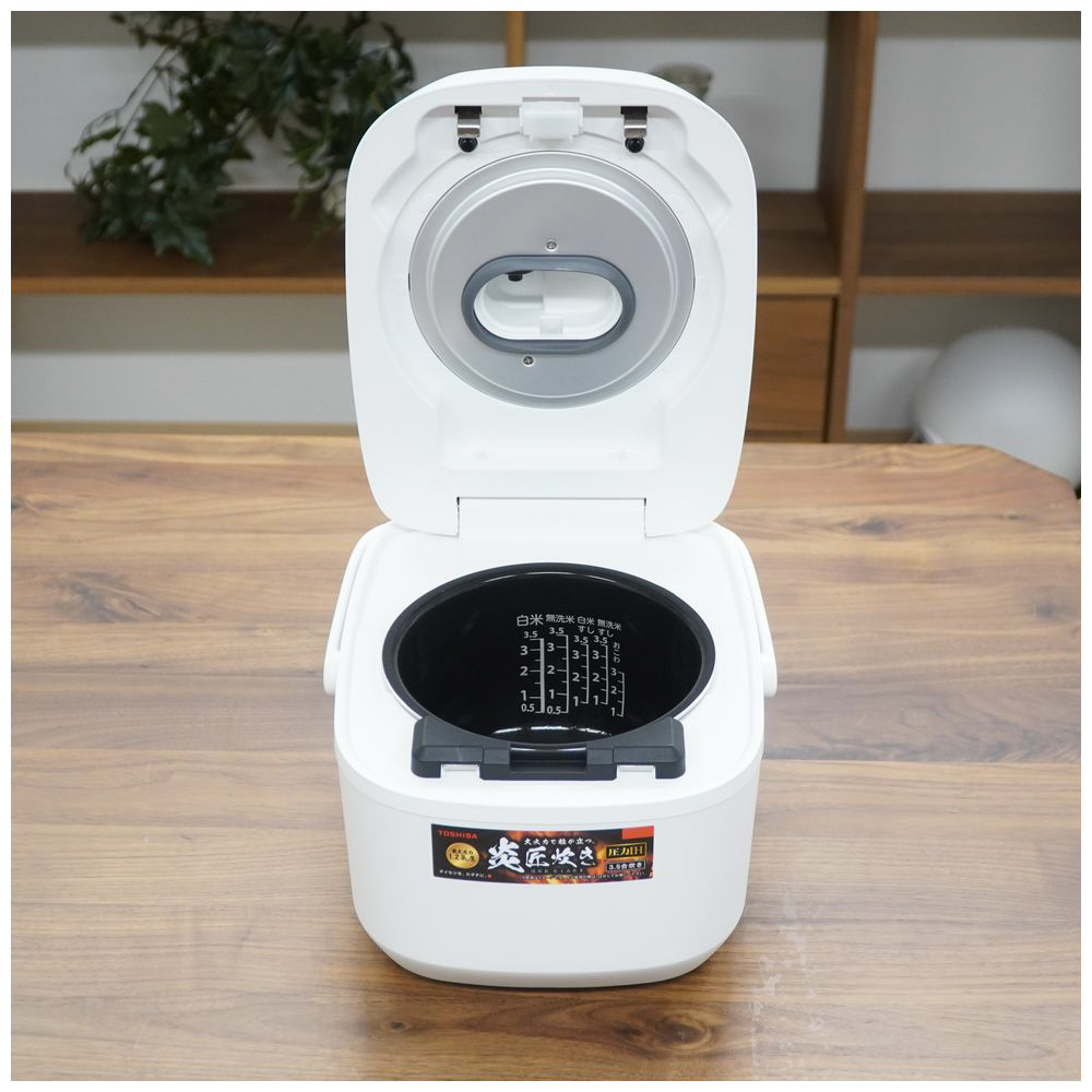 炊飯器 ホワイト RC-6PXR-W ［3.5合 /圧力IH］｜の通販はソフマップ