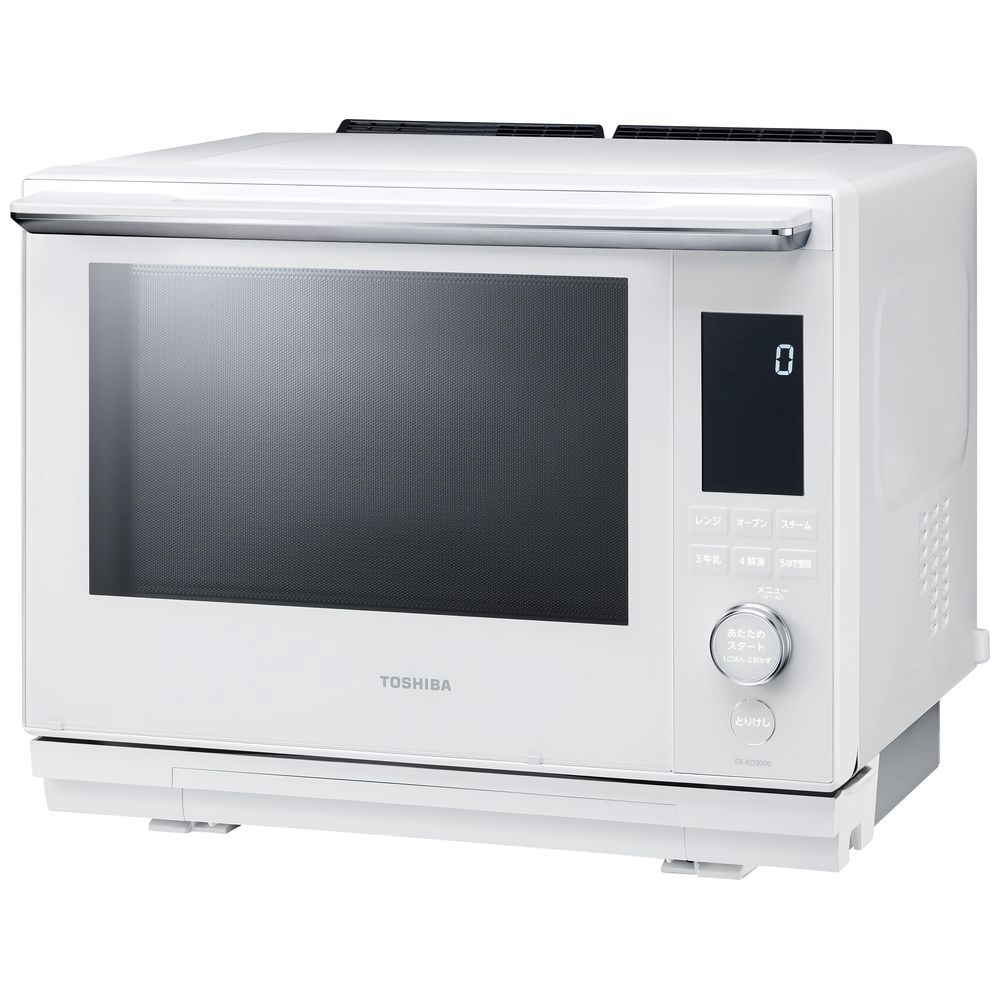 過熱水蒸気オーブンレンジ 石窯ドーム グランホワイト ER-XD3000-W