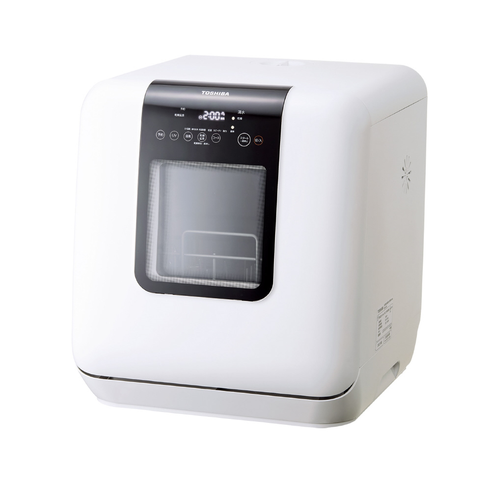 東芝　TOSHIBA　食器洗い乾燥機 ［〜3人用 / 設置工事不要］ ホワイト　DWS-33B-W 食器洗い乾燥機 ホワイト DWS-33B-W ［～3人用 /設置工事不要］｜の